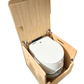Porta Potti 565E/365 Curve Bamboo Toilet Lift top Cabinet Flat Pack Kit