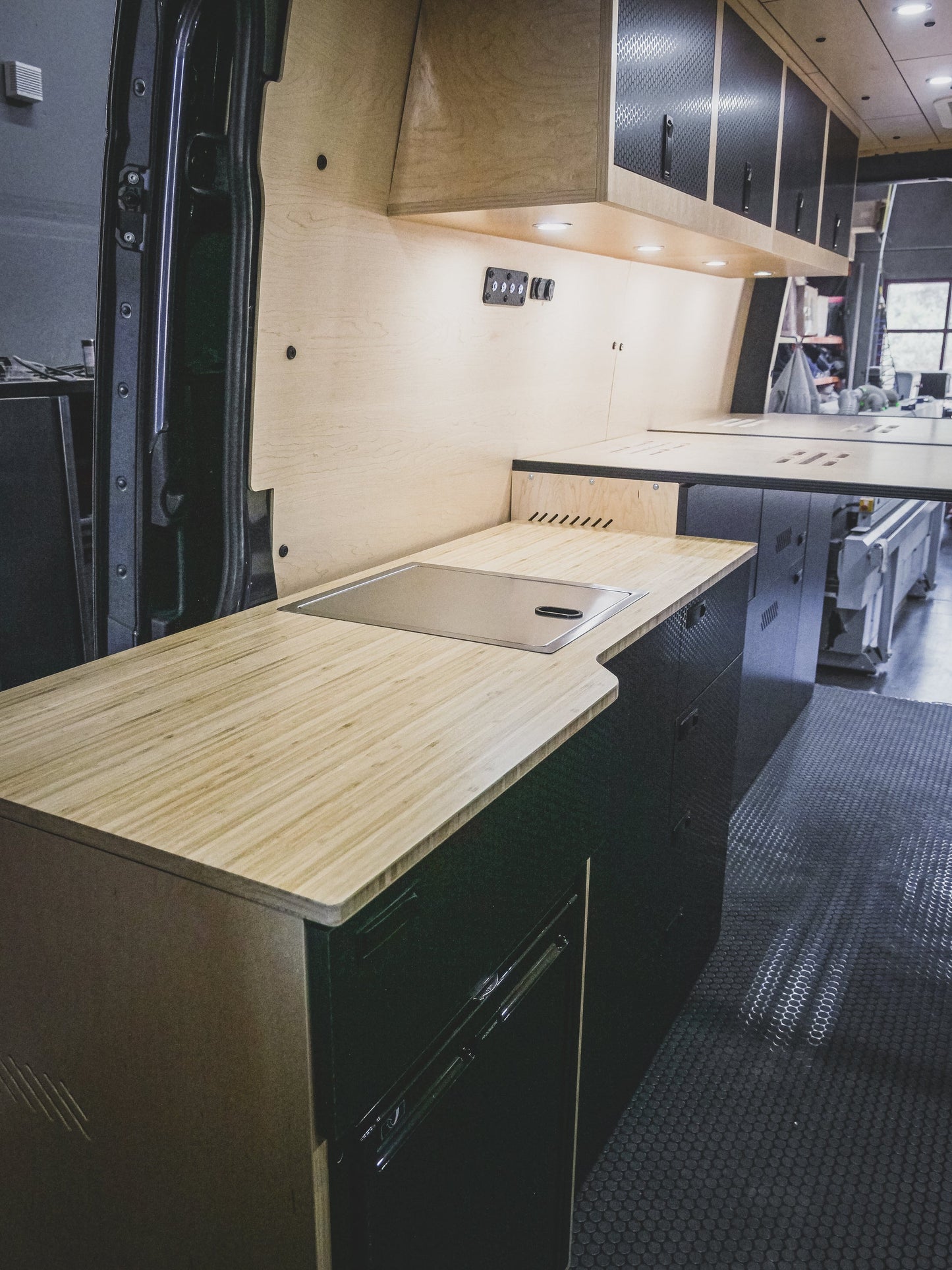 Tapered Van Kitchen