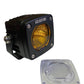GP5 Single LED Pod Light Amber + Free Clear Lens