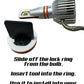 G4-RS 3 Color LED Headlight Bulbs White/Yellow/Amber