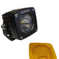 GP5 Single LED Pod Light Amber + Free Clear Lens