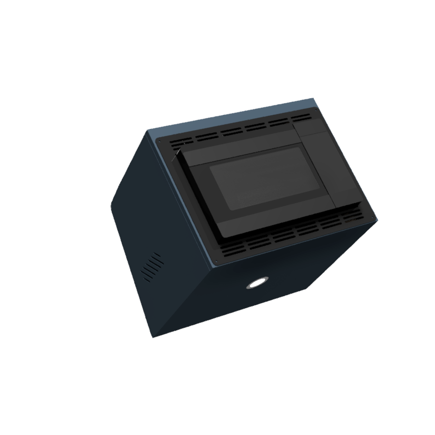 Single Microwave Cabinet for Sprinter, Transit and Promaster Vans