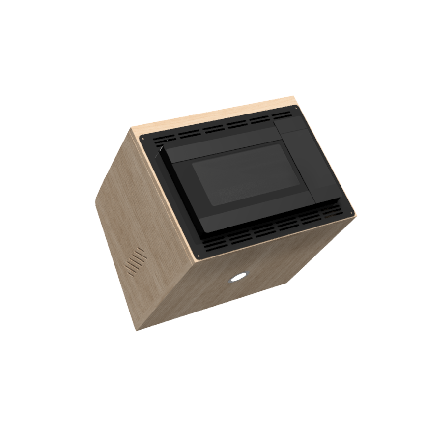 Single Microwave Cabinet for Sprinter, Transit and Promaster Vans