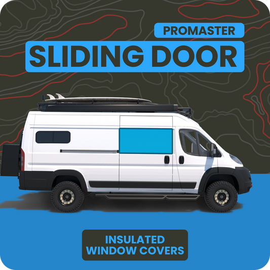 Promaster Sliding Door Window Cover