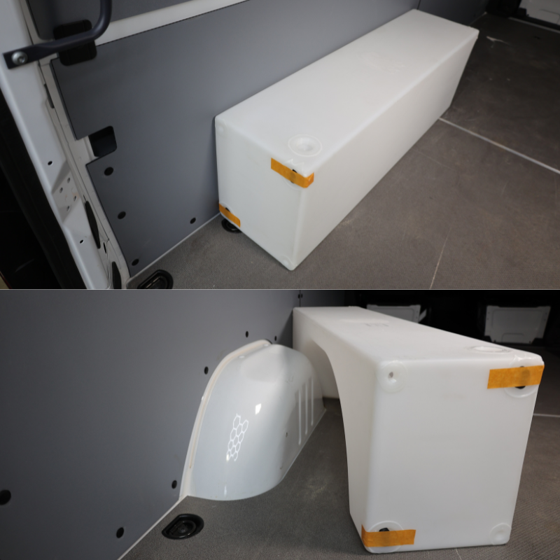 20-Gallon Wheel Well Water Tank - Center (SP-C-20)