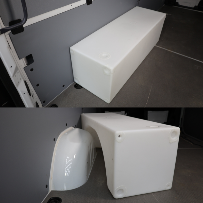36-Gallon Wheel Well Water Tank - Center (SP-C-36)