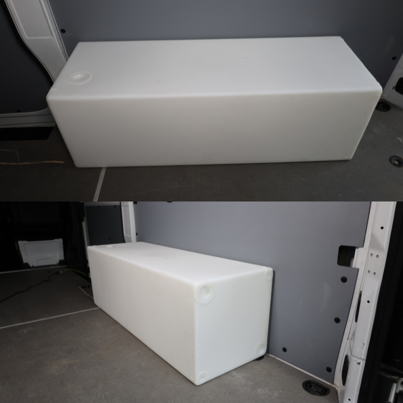 36-Gallon Wheel Well Water Tank - Center (SP-C-36)