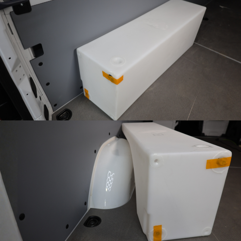 20-Gallon Wheel Well Water Tank - Left (SP-L-20)