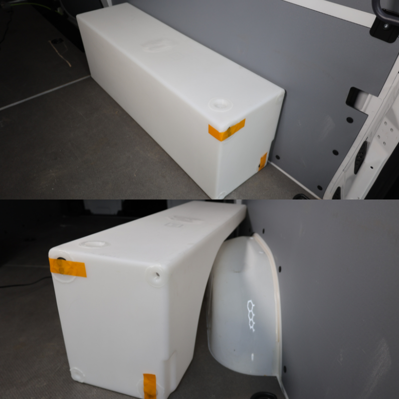 20-Gallon Wheel Well Water Tank - Right (SP-R-20)