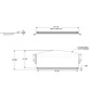 Ford Transit Headliner Shelf with Curtain Rod