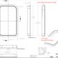 Transit Window Driver AMA Trim Ring