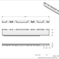 Mercedes Sprinter Slider Door Threshold Trim Kit