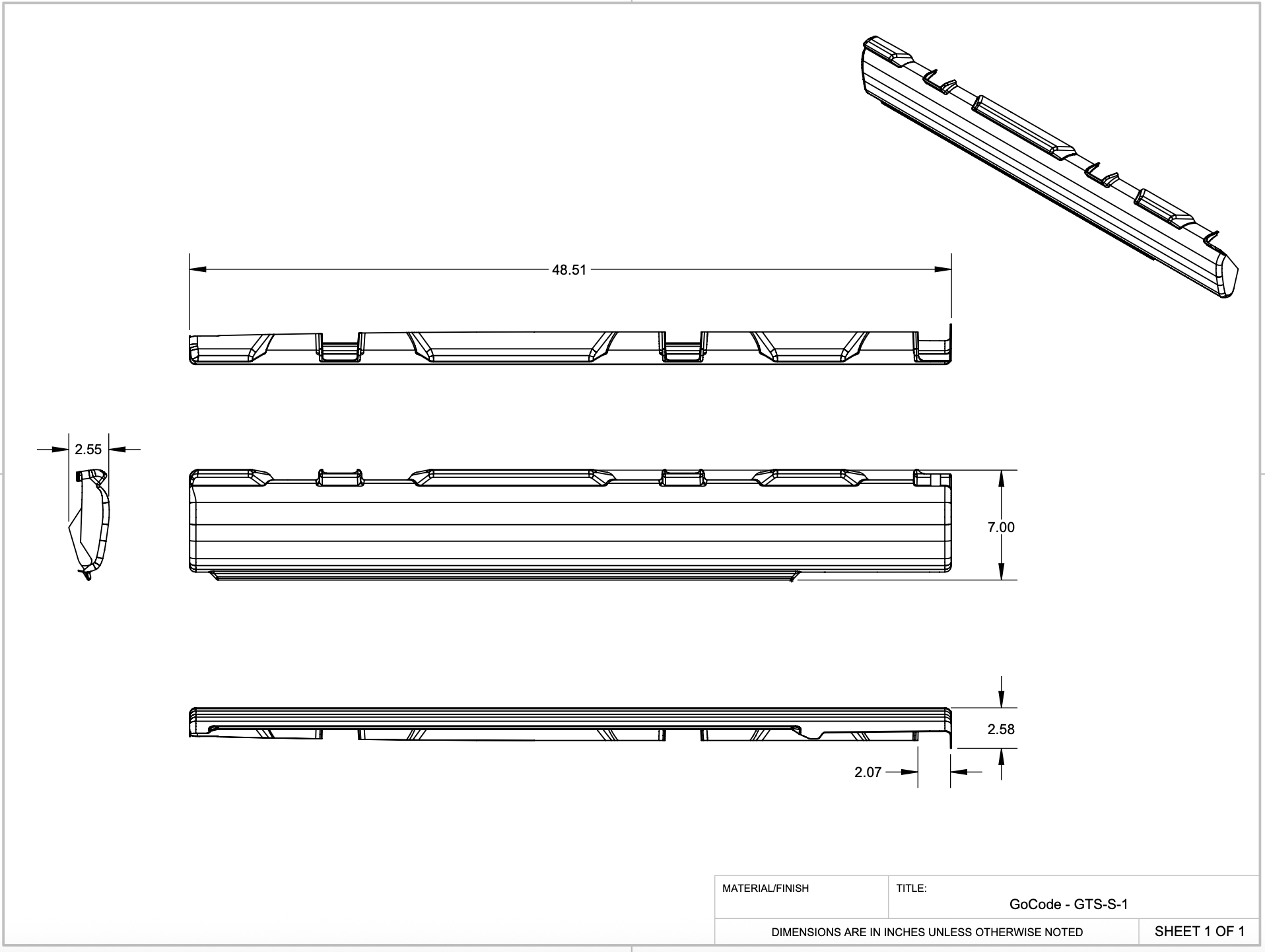 Mercedes Sprinter Slider Door Threshold Trim Kit