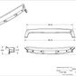 Mercedes Sprinter D-Pillar Trim Kit (Rear Door Threshold)