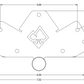 Starlink Mini Low-Profile Roof Rack Mount