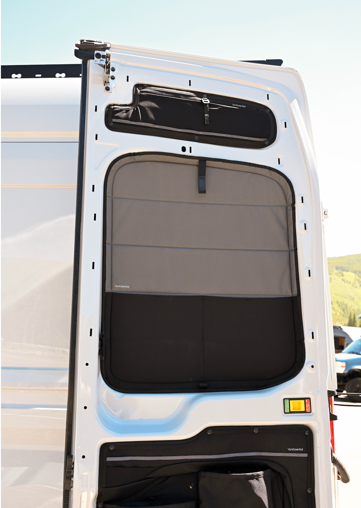 Ford Transit Stealth Rear Door Window Covers (Pair)
