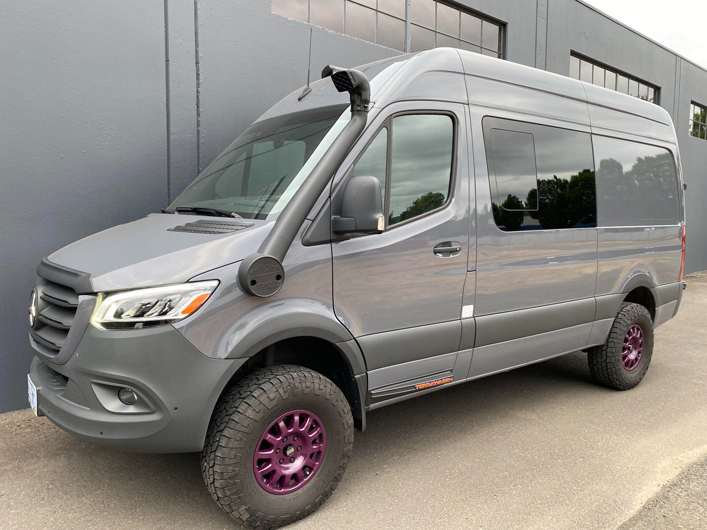 Snorkel Kit Sprinter 907 - V6 Diesel engine