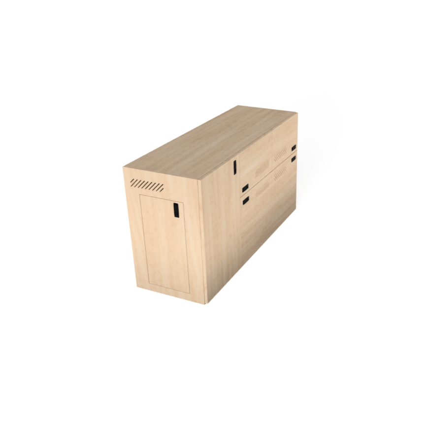 Single Universal Wheel Well Box