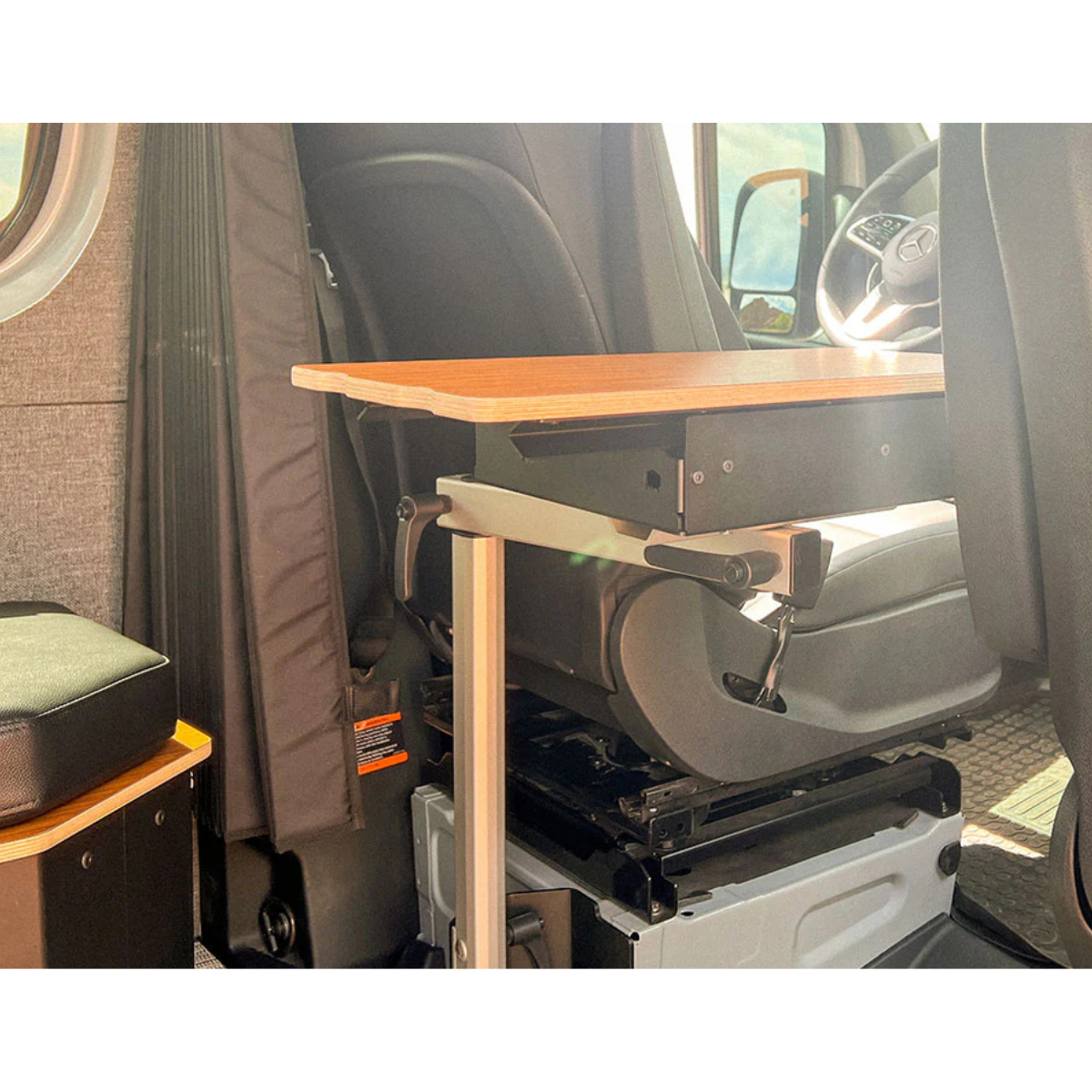 Slider Console Table - Universal Fit & Compatible with Most Vans