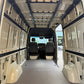 2007–Present Mercedes Sprinter 144 High Roof Wall and Ceiling Brace Kit – Powder-Coated Steel