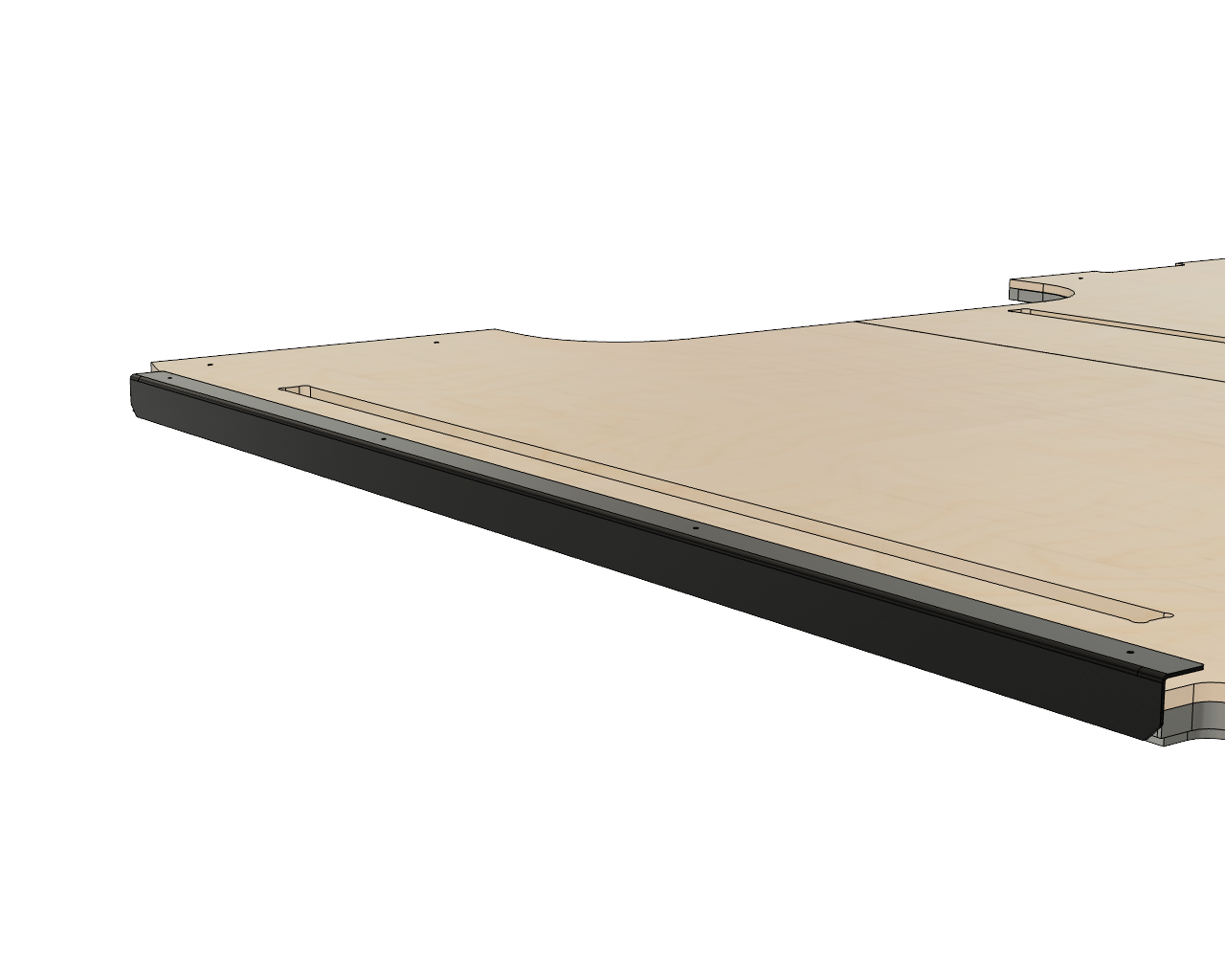 Mercedes Sprinter Floor Step and Trim