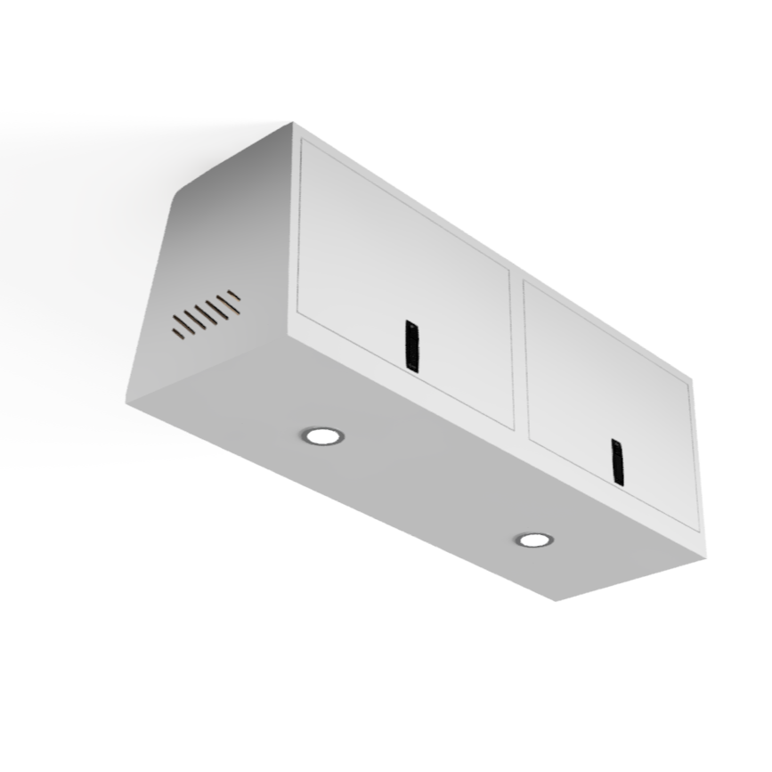 Overhead Van Cabinet | Squared
