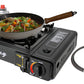 Flame King Portable Butane & Propane Gas Stove with Single Burner