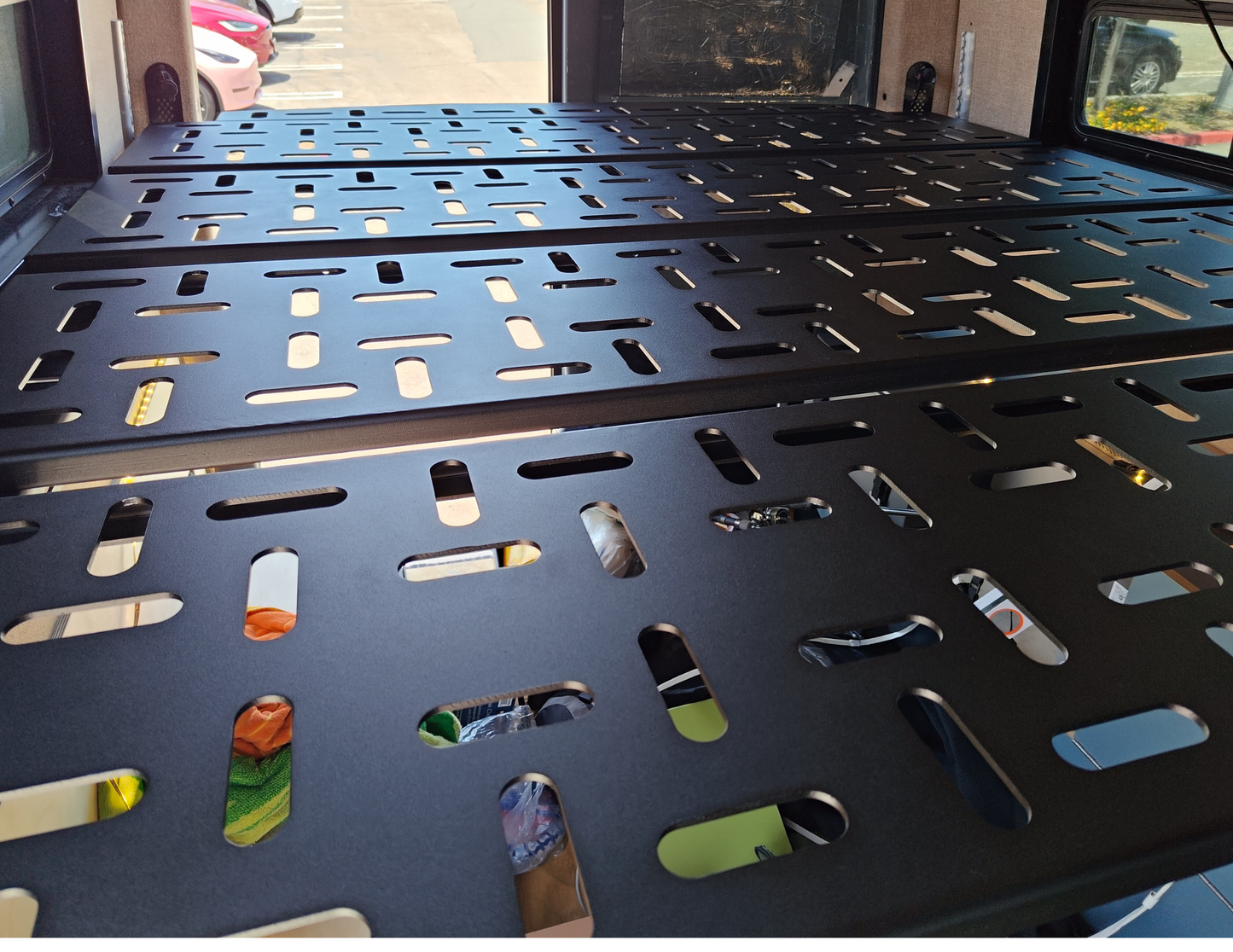 SPRINTER VAN PLATFORM 4-PANEL ALL ALUMIUM BED SYSTEM