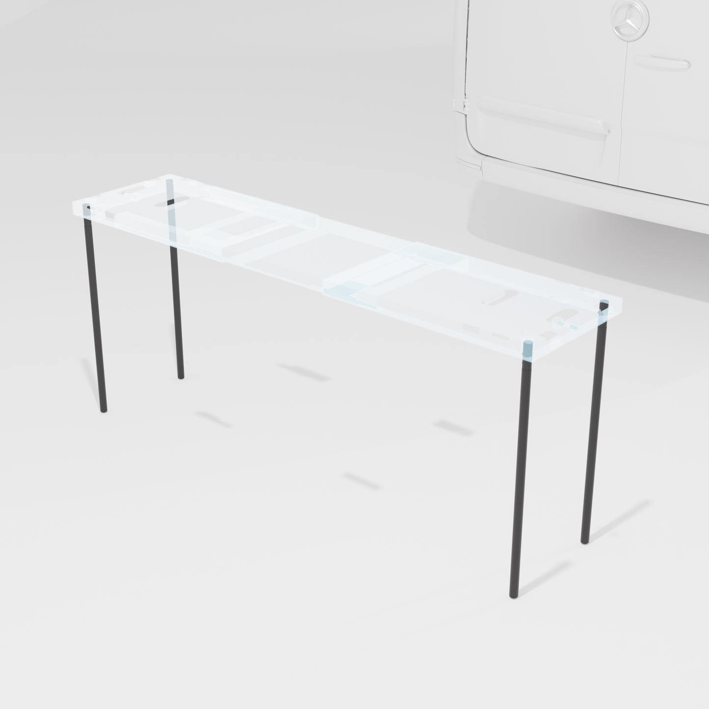 Table Legs for Bed System