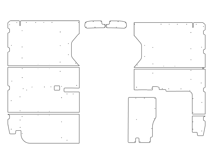 Transit Wall Panel Kit