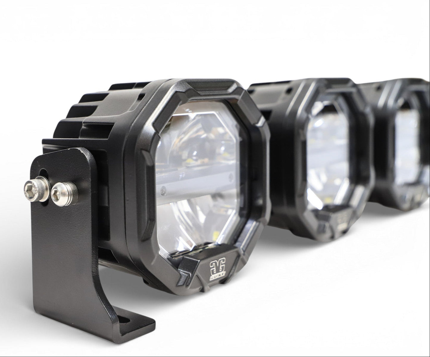 6 Light U-Con Interlocking Off Road LED Pod With Amber or White DRL Running Light