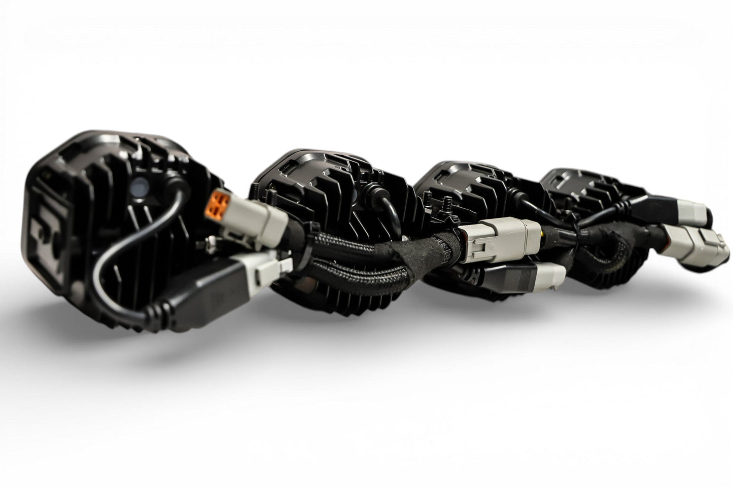 5 Light U-Con Interlocking Off Road LED Pod With Amber or White DRL Running Light