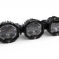 3 Light U-Con Interlocking Off Road LED Pod With Amber or White DRL Running Light