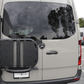 Sprinter Rear Tire Carrier with Molle Panel