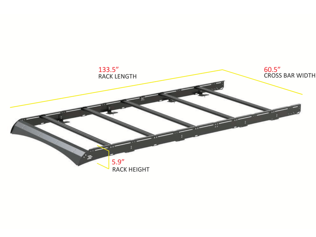 TRANSIT VAN 148" MID ROOF STRATA ROOF RACK