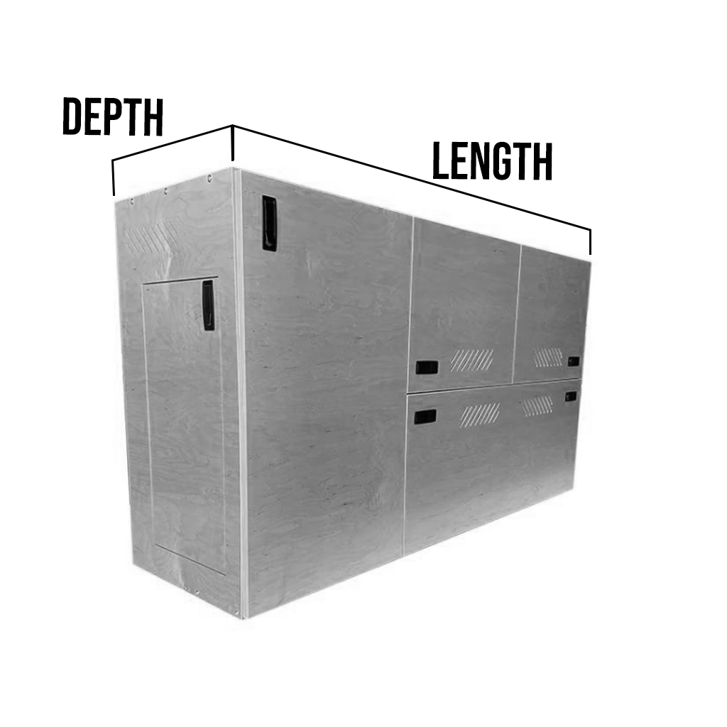 Sprinter Single Wheel Well Box