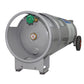 Flame King 100lb Empty Horizontal & Vertical Propane Cylinder with POL & Wheels