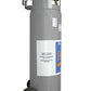 Flame King 100lb Empty Horizontal & Vertical Propane Cylinder with POL & Wheels