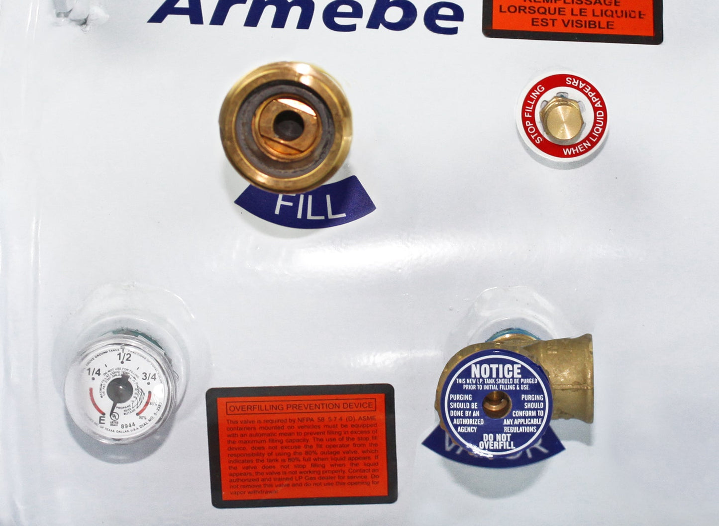 Flame King 11.9 Gal ASME RV Trailer Propane Cylinder Tank