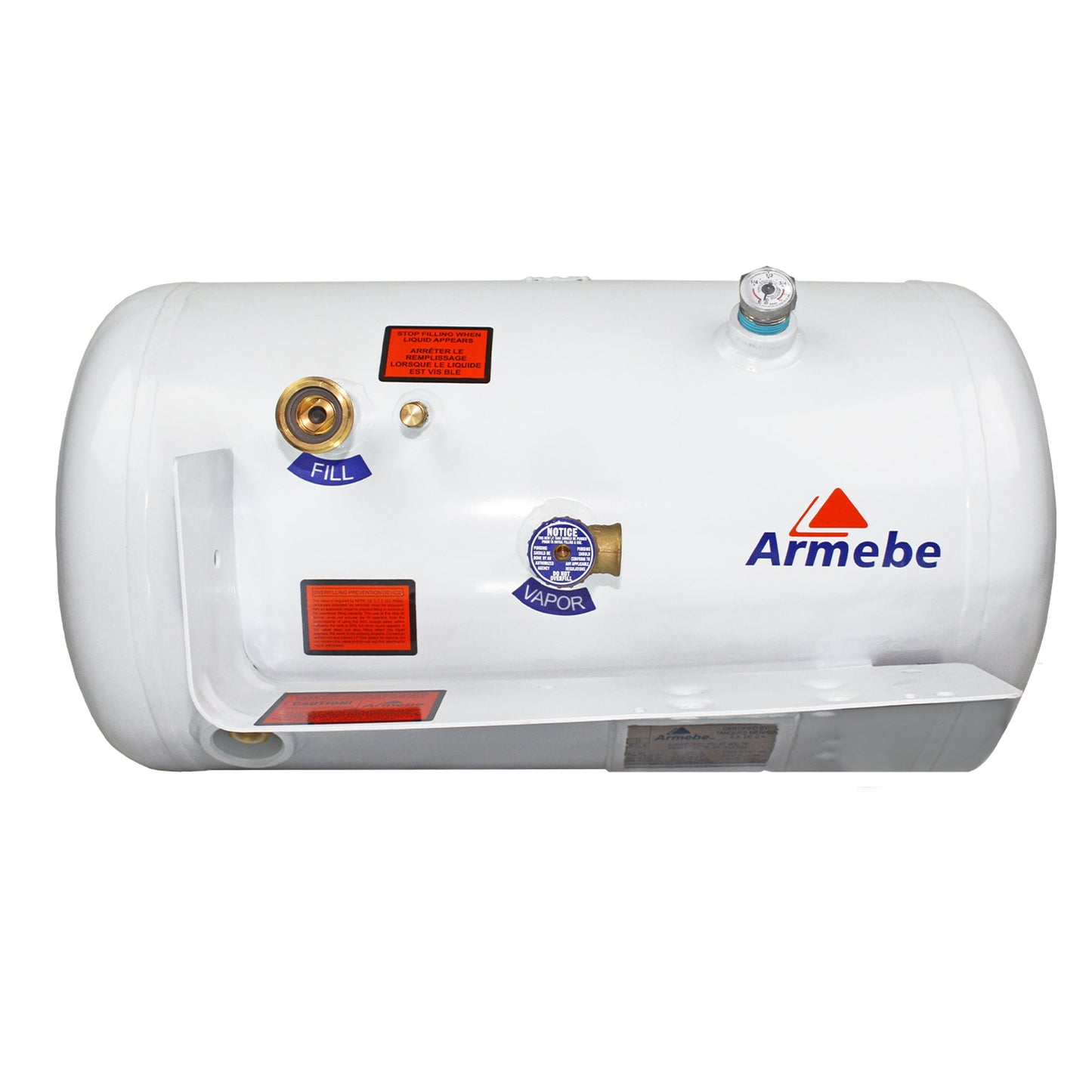 Flame King 17.6 Gal ASME RV Trailer Propane Cylinder Tank