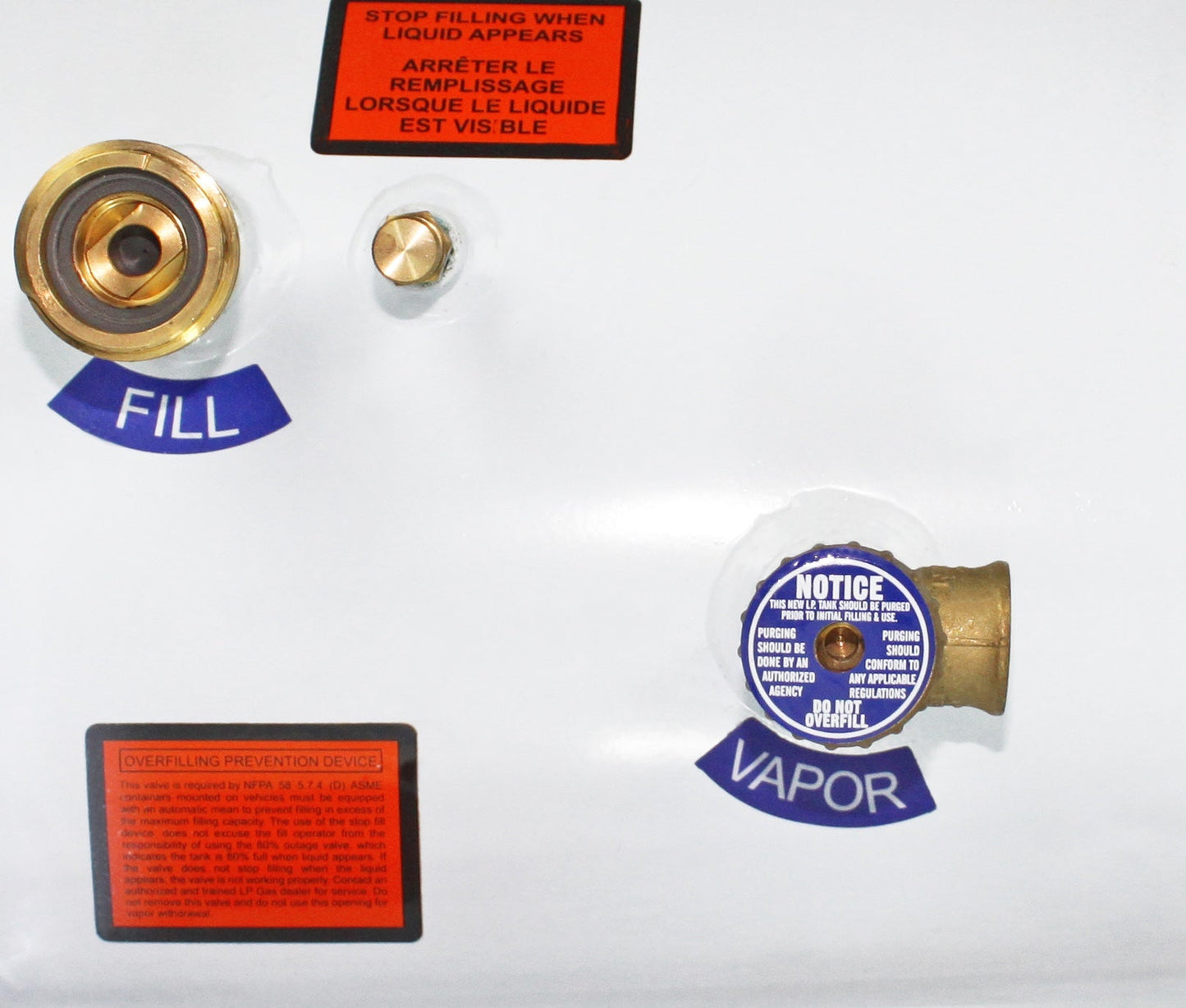 Flame King 17.6 Gal ASME RV Trailer Propane Cylinder Tank