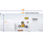 Flame King 29.3 Gal ASME Propane Tank Cylinder RV Trailer