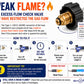 Flame King Propane Weed Burner Torch 340,000 BTU with Battery Operated Igniter