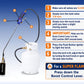 Flame King Propane Weed Burner Torch 340,000 BTU with Battery Operated Igniter
