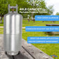 Flame King Lightweight Aluminum 40lb Propane Tank Cylinder Premium OPD Valve