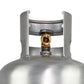 Flame King Lightweight Aluminum 40lb Propane Tank Cylinder Premium OPD Valve