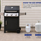 Flame King Portable 5lb Propane Tank LP Cylinder with OPD & Gauge