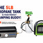 Flame King Portable 5lb Propane Tank LP Cylinder with OPD & Gauge