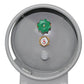Flame King 60lb Horizontal & Vertical Propane Cylinder Gauge POL & Wheels