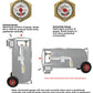 Flame King 60lb Horizontal & Vertical Propane Cylinder Gauge POL & Wheels